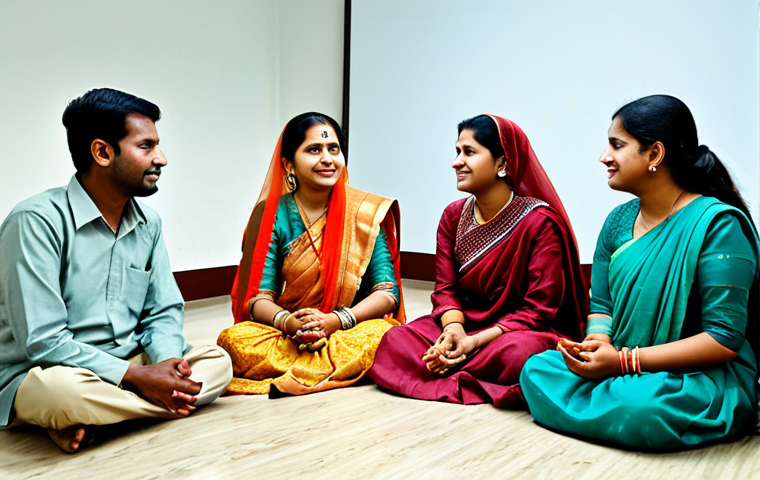 TESOL 자격증과 관련된 대회 참여 방법 - **Prompt:** A Bengali woman, fully clothed in professional attire, conducting an online TESOL lesson...