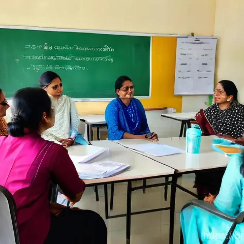 TESOL 강사로서의 네트워크 구축 - **Professional Development Seminar in Bangladesh**
    A vibrant, sunlit conference room in Dhaka, B...